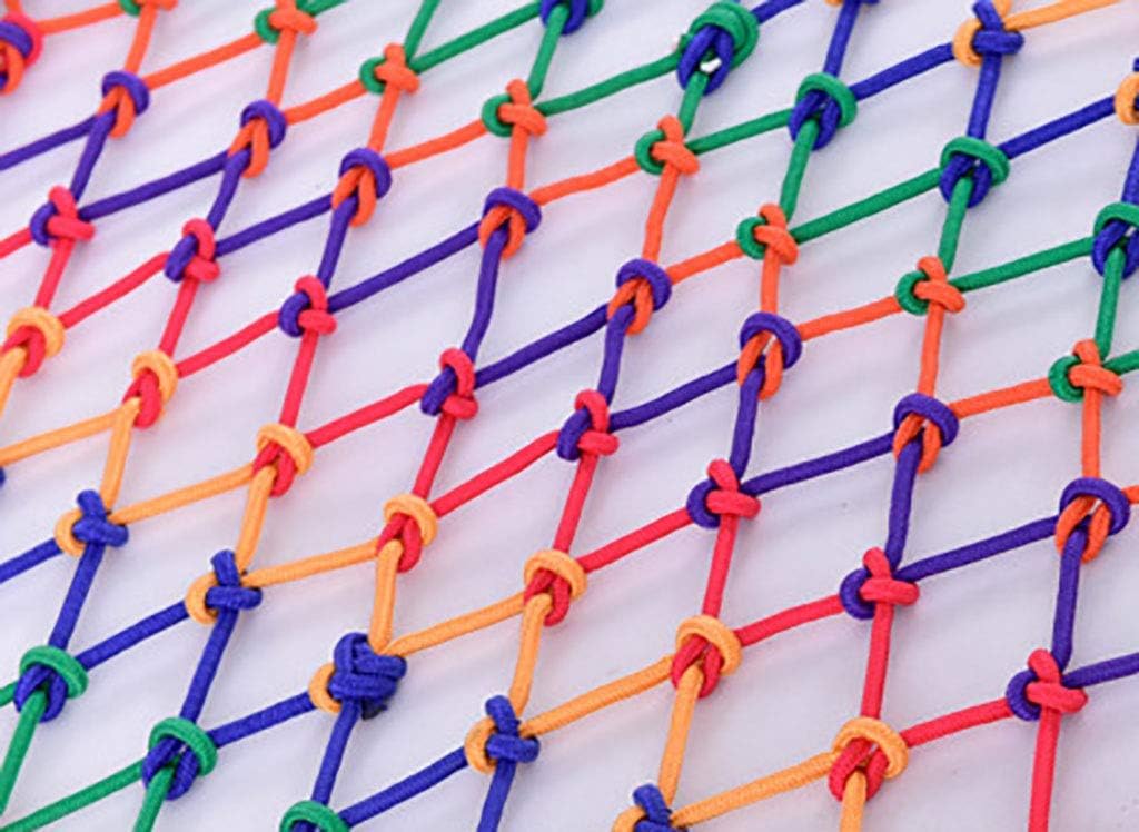 Rete da arrampicata per bambini, 1 m x 1 m, corda ninja per giungla, palestra, parco giochi, corsa ad ostacoli, arrampicata all'aperto, allenamento durevole e sicuro, rete da arrampicata per bambini