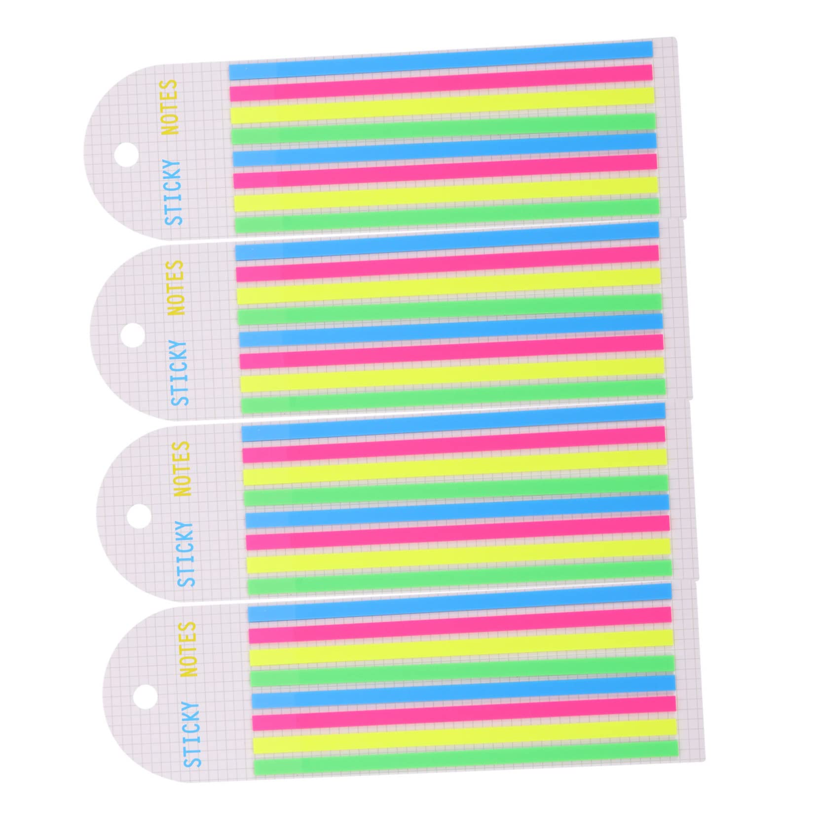 SEWACC 5stücke Transparente Haftstreifen Für Bücher Farbige Index-tabs Zum Annotieren Und Markieren Von Seiten Praktische Page Marker Für Schule Und Büro
