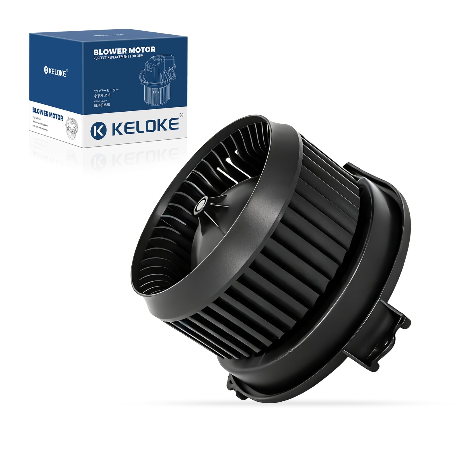 KELOKE Front HVAC Heater Blower Motor Fan Compatible with Chrysler &amp; Jeep