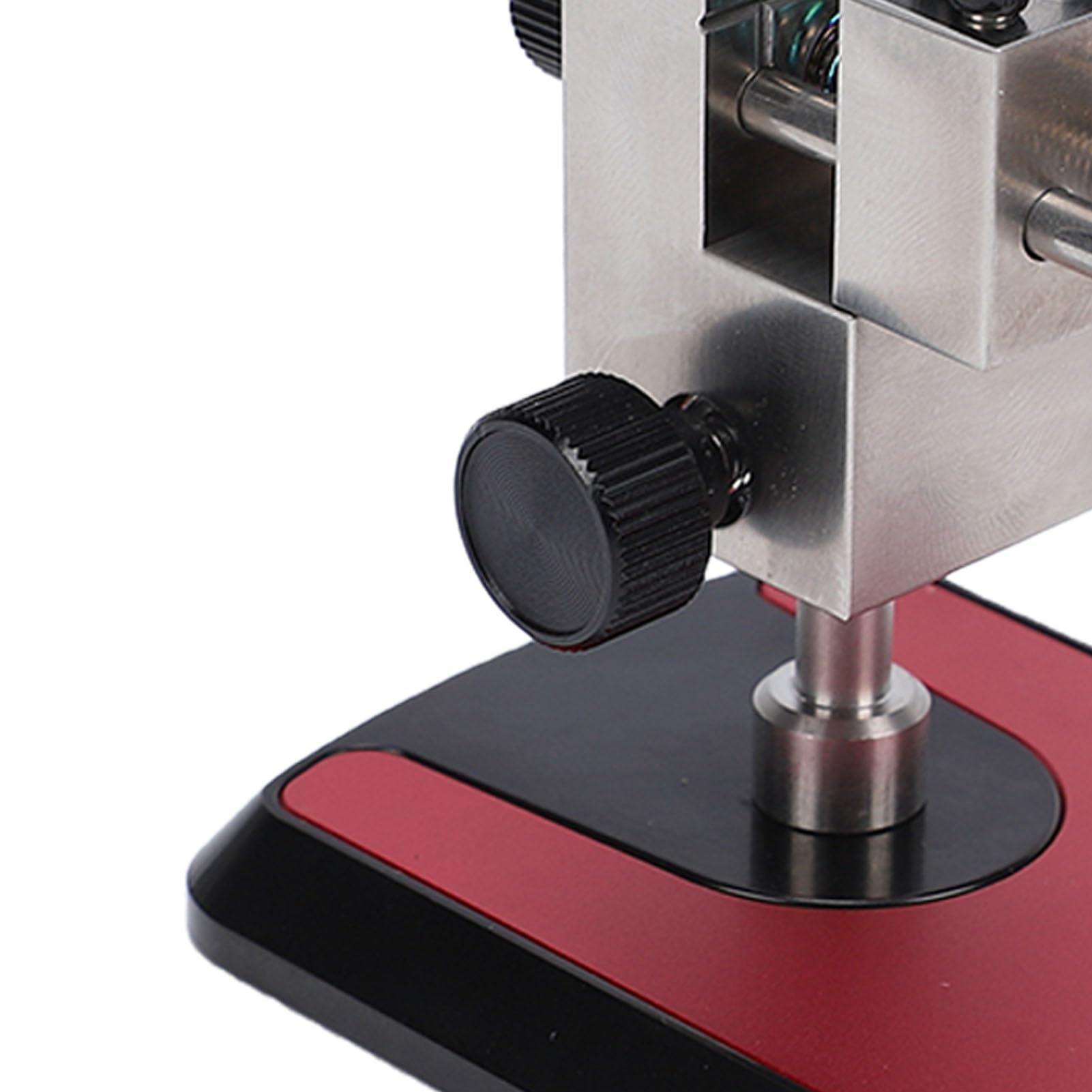 FTVOGUE Morsetto da Tavolo Mini Morsetto, Morsa da Banco Piccola in Acciaio Inossidabile 304, Girevole a 360°, Gamma di Serraggio Regolabile da 0,01-1,25 Pollici, a 8 Aste, per la Riparazione di