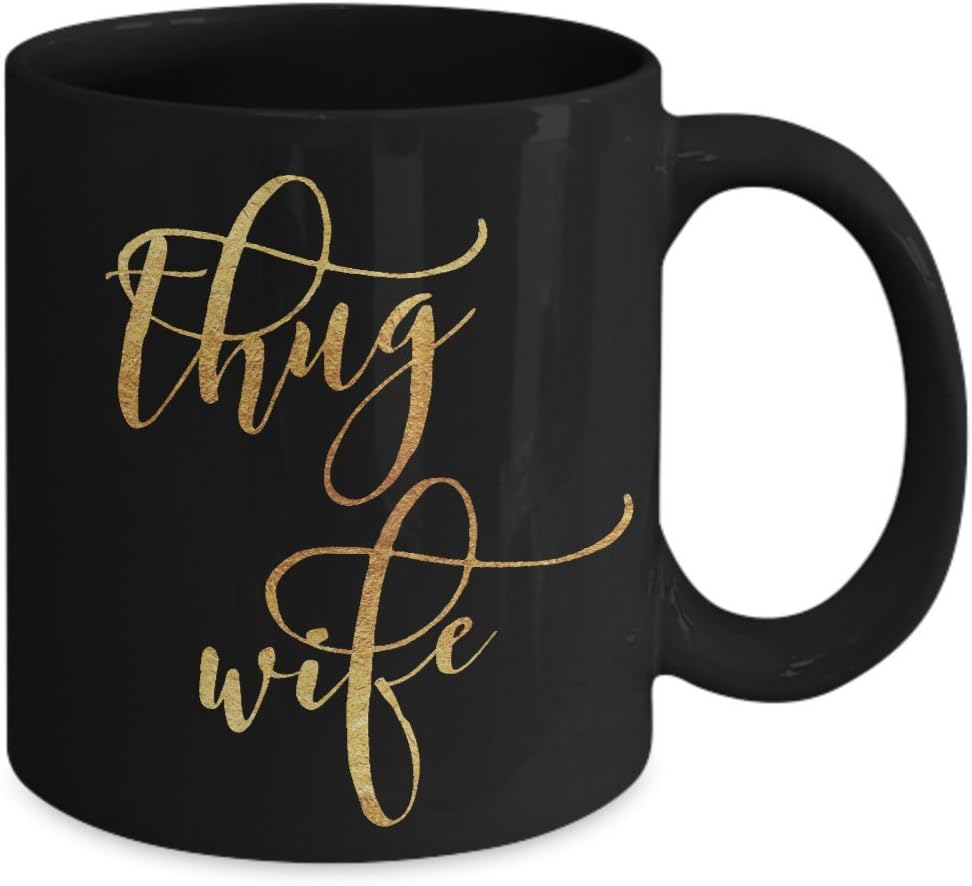 Gold Thug Wife Mug