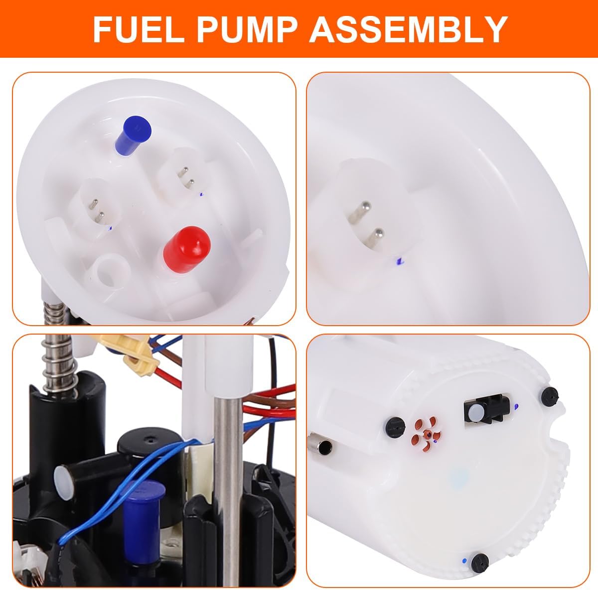 E8688M Electric Fuel Pump Assembly Fits for BMW 325xi 330xi 328xi 335xi 128i 2006-2014 L6 3.0L, Replace# FG0917, P76486M