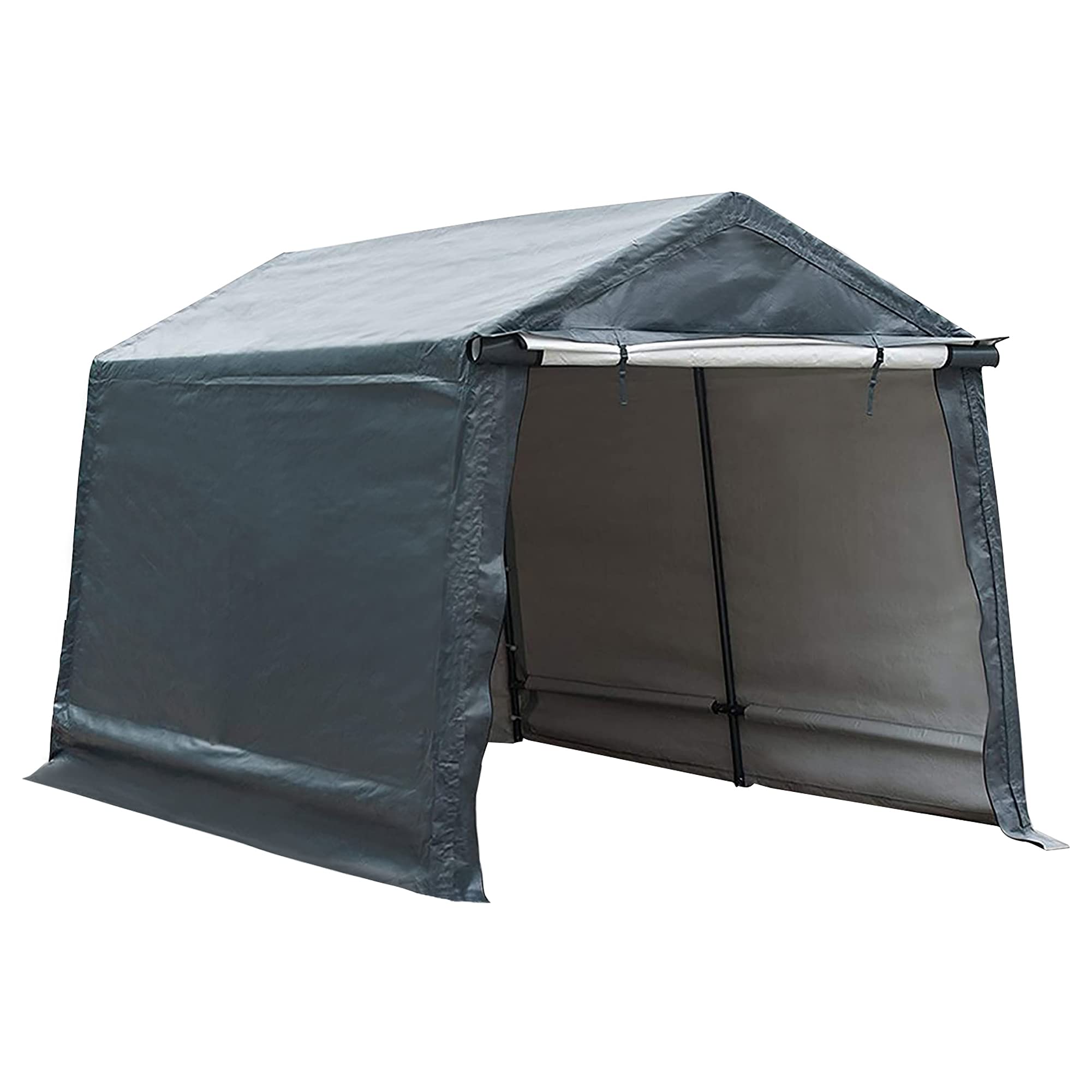 Buy Abba Patio Outdoor Storage Shelter with Rollup Door Storage Shed