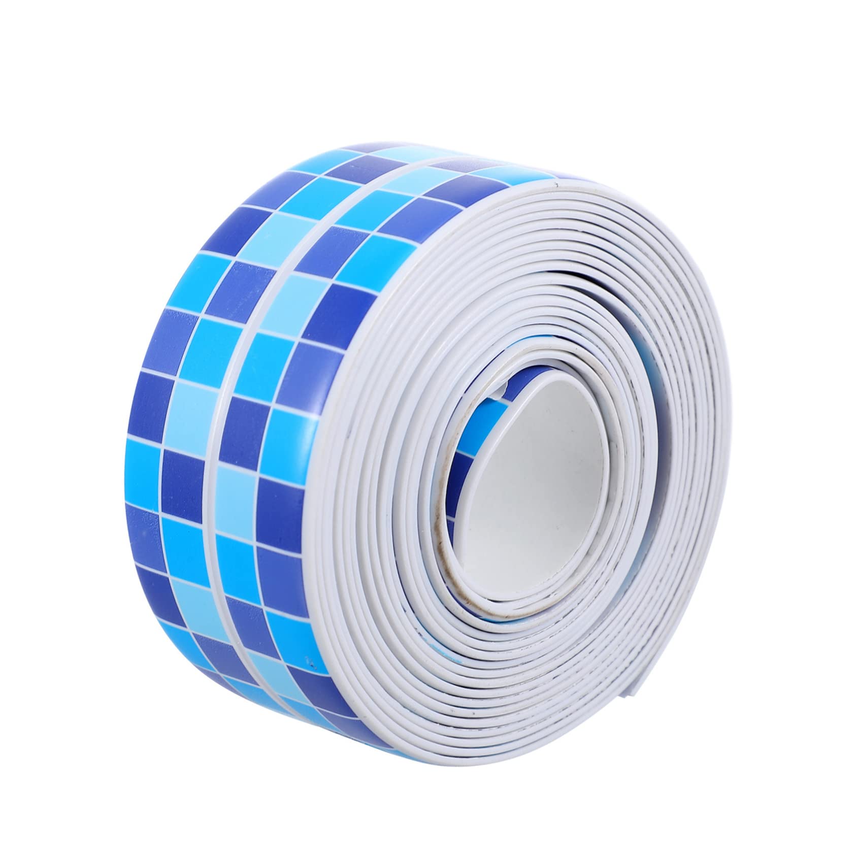 Cabilock 1Roll Bathroom Seam Self Adhesive Tape Kitchen Gap Helper Flexible Material Strong Sealing for Toilets Sinks Showers Easy to Clean and Install