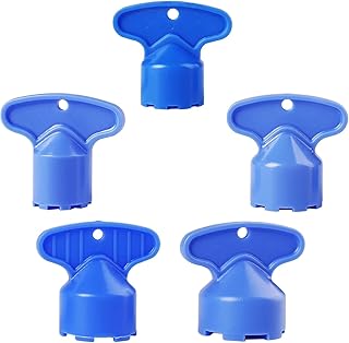 Dokpav 5PCS Tap Aerator Key, Cache Faucet Aerator Key, Faucet Aerator Key Removal Wrench Tool with 5 Sizes M16.5, M18.5, M21.5, M22.5, M24 Recessed Aerator Key, Sink Aerator Wrenche for Cache Aerators
