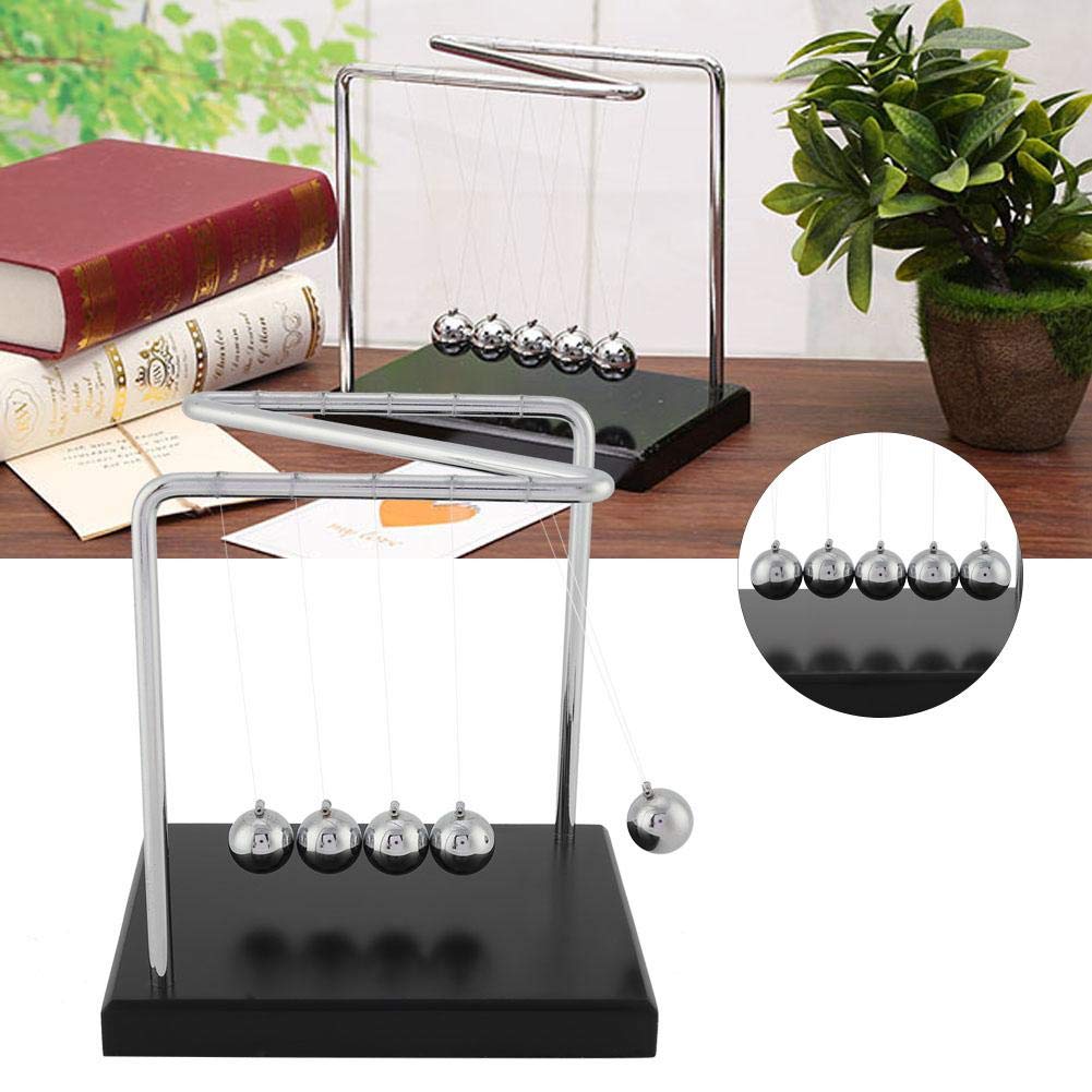 FILO DI COTONE Pendolo Di Newton Culla Fisica Scienza EUR 11,85 - Foto 12