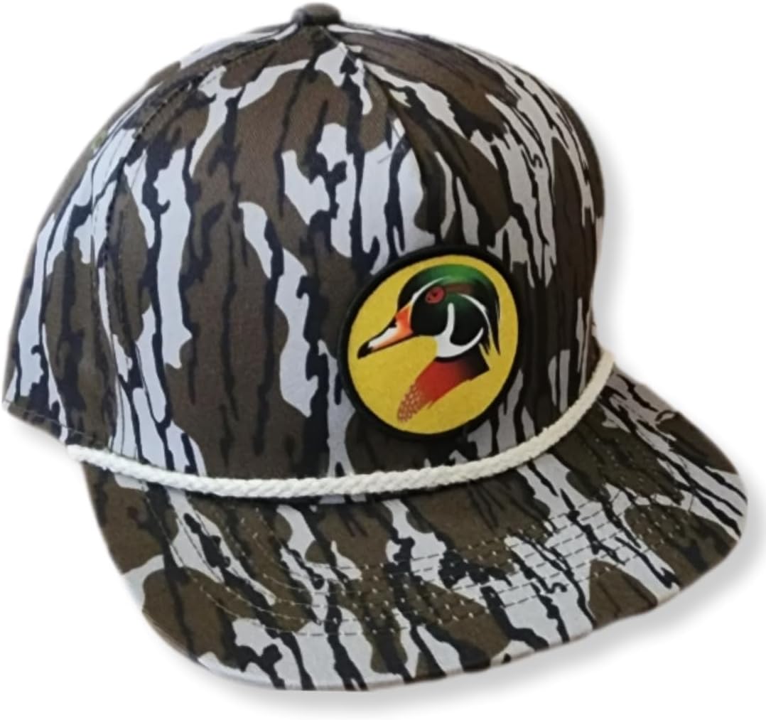 ThatsRad Wood Duck Rope Snapback Hat Cap Patch