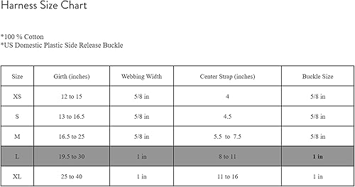 Miniatura 5 de Found My Animal - Arnés de algodón amarillo para gatos y perros (grande) - Arnés para perro teñido a mano y hecho a mano - Arnés ajustable para