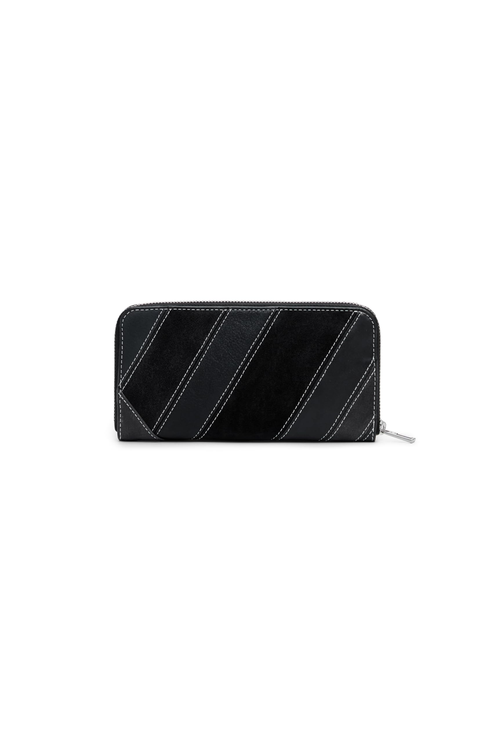 Desigual Monedero Mone Fibonacci Fiona Long Wallet Black Negro