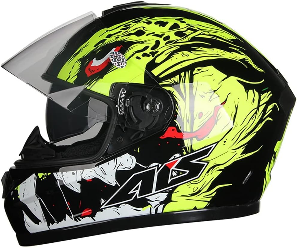 バイクヘルメット フルフェイスヘルメット モトクロス ヘルメット 通気吸汗 耐衝撃性 インナー脱着可 撥水性 洗濯可 可愛い 四季通用 男女兼用 印象のデザイン