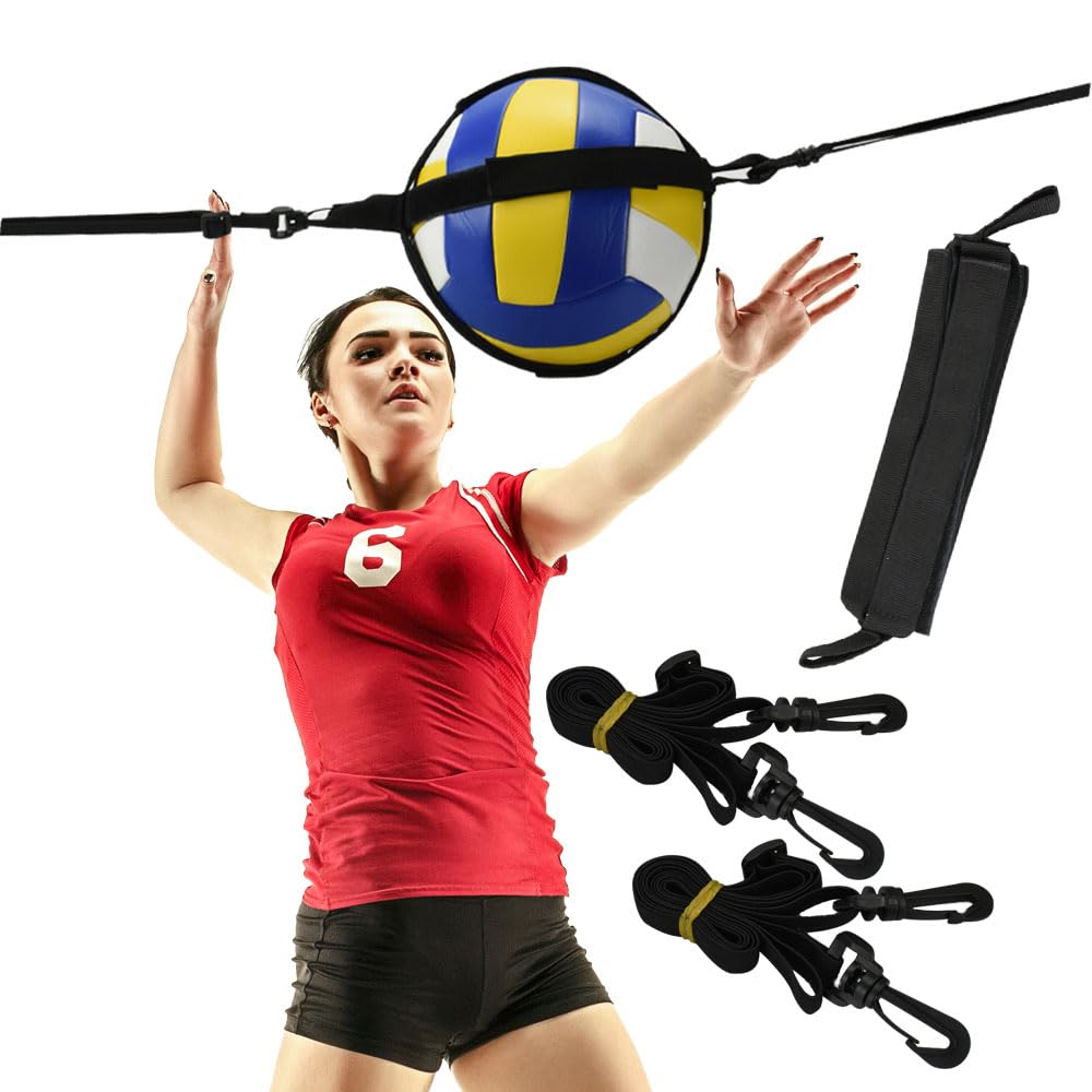 Amazon.co.jp: バレーボール練習用バンド 吊り下げ式 面ファスナー固定