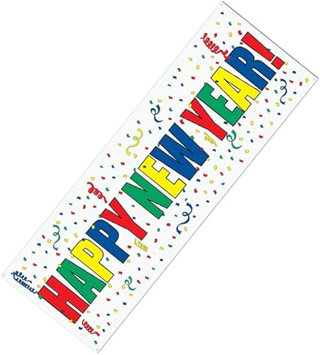 Beistle Cartel de feliz año nuevo