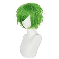 Vista 161 de Anogol peluca color blanco plateado Tokio Ghoul Tokio Guru Kaneki Ken para fiesta de Cosplay