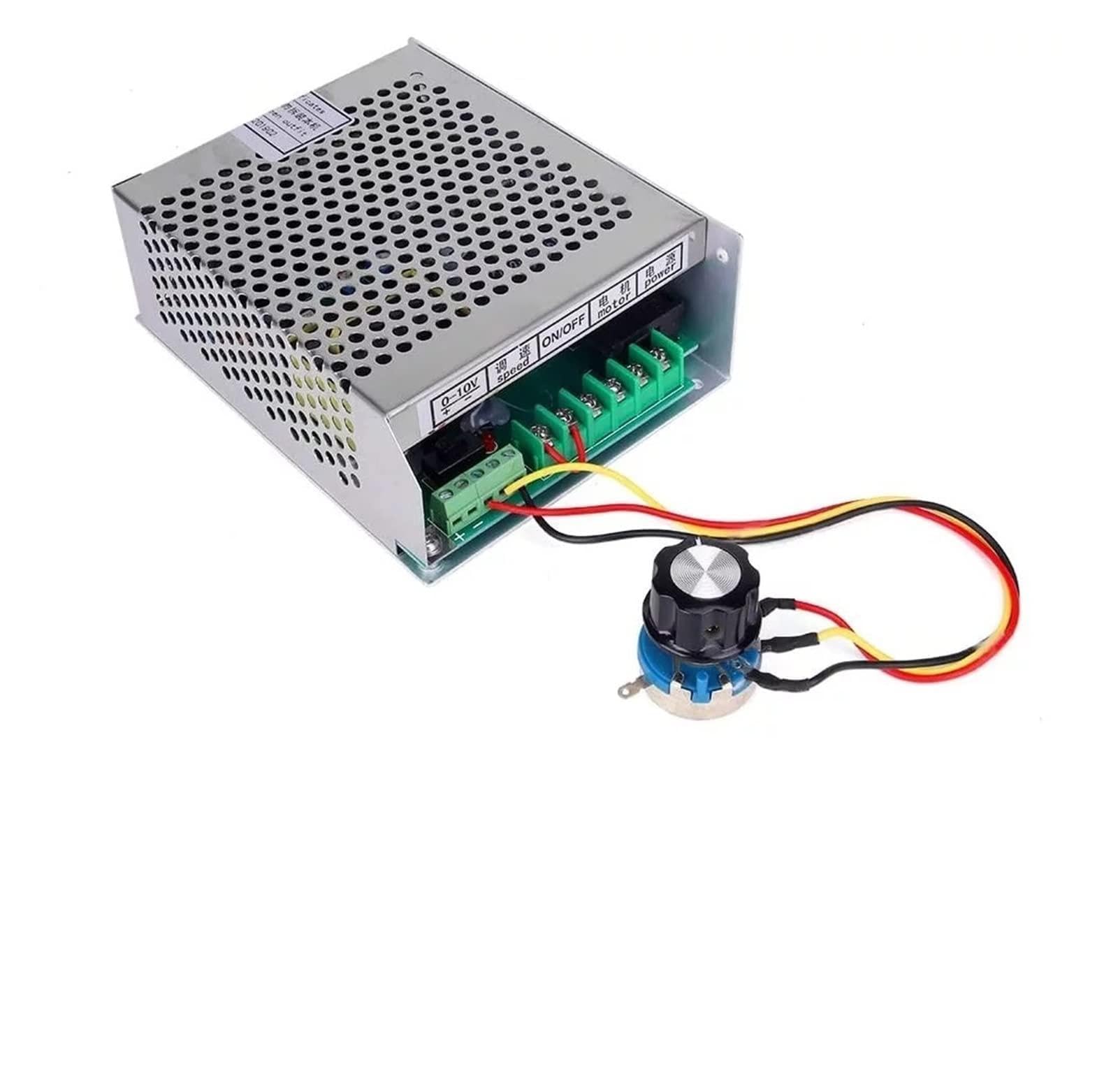 Machine-outil de fraisage CNC : moteur de broche complet avec adaptateur et gouverneur