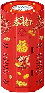 Portable Bubble Machine 【2023 New Version】 12 Hole Bubble Machine Party Automatic Bubble Machine Electric Bubble Maker Outdoor Party Atmosphere Maker Outside for Toddlers 1-3 (3-Red, One Size)