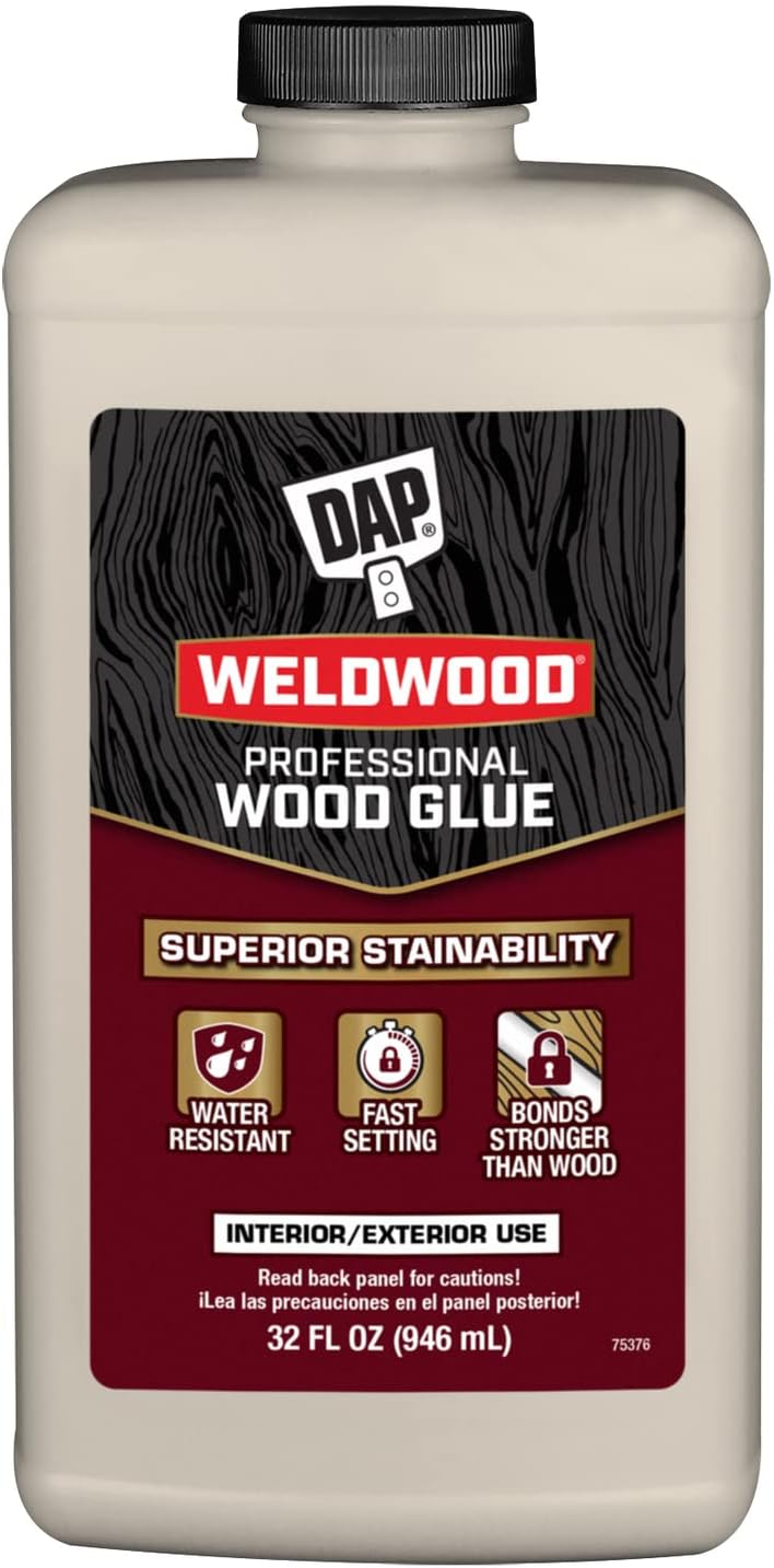 32 Oz. Dap 00482 Tan Weldwood Professional Wood Glue