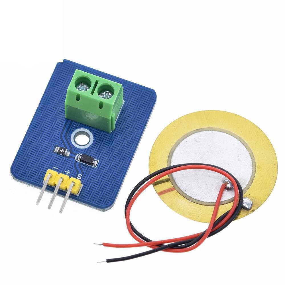 1PCS DIY KIT 3.3V/5V Ceramic Piezo Vibration Sensor Module Analog Controller Electronic Components Supplies Sensor for Arduino