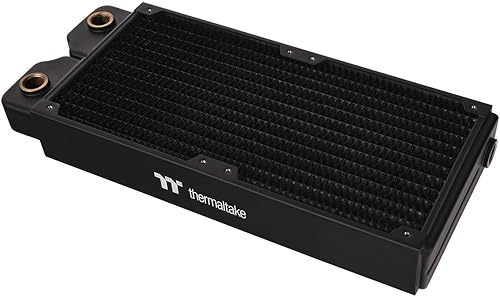 Vista 10 de Thermaltake Pacific DIY Sistema de enfriamiento líquido CL360 2.520 in Radiador de cobre grueso CL-W191-CU00BL-A