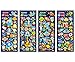 4 Sheets Cute Lovely Puffy DIY Decorative Adhesive Sticker Tape/Kids Craft Scrapbooking Sticker Set for Diary, Album (Space)