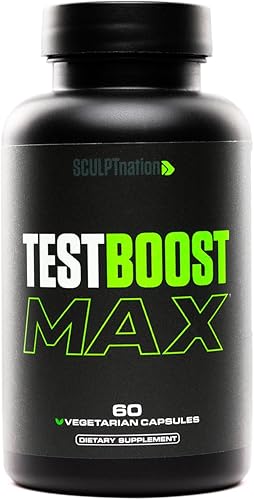 by V Shred Test Boost Max - Suplemento de testosterona para hombres - Tribulus Terrestris para hombres - Energía natural, resistencia y refuerzo de
