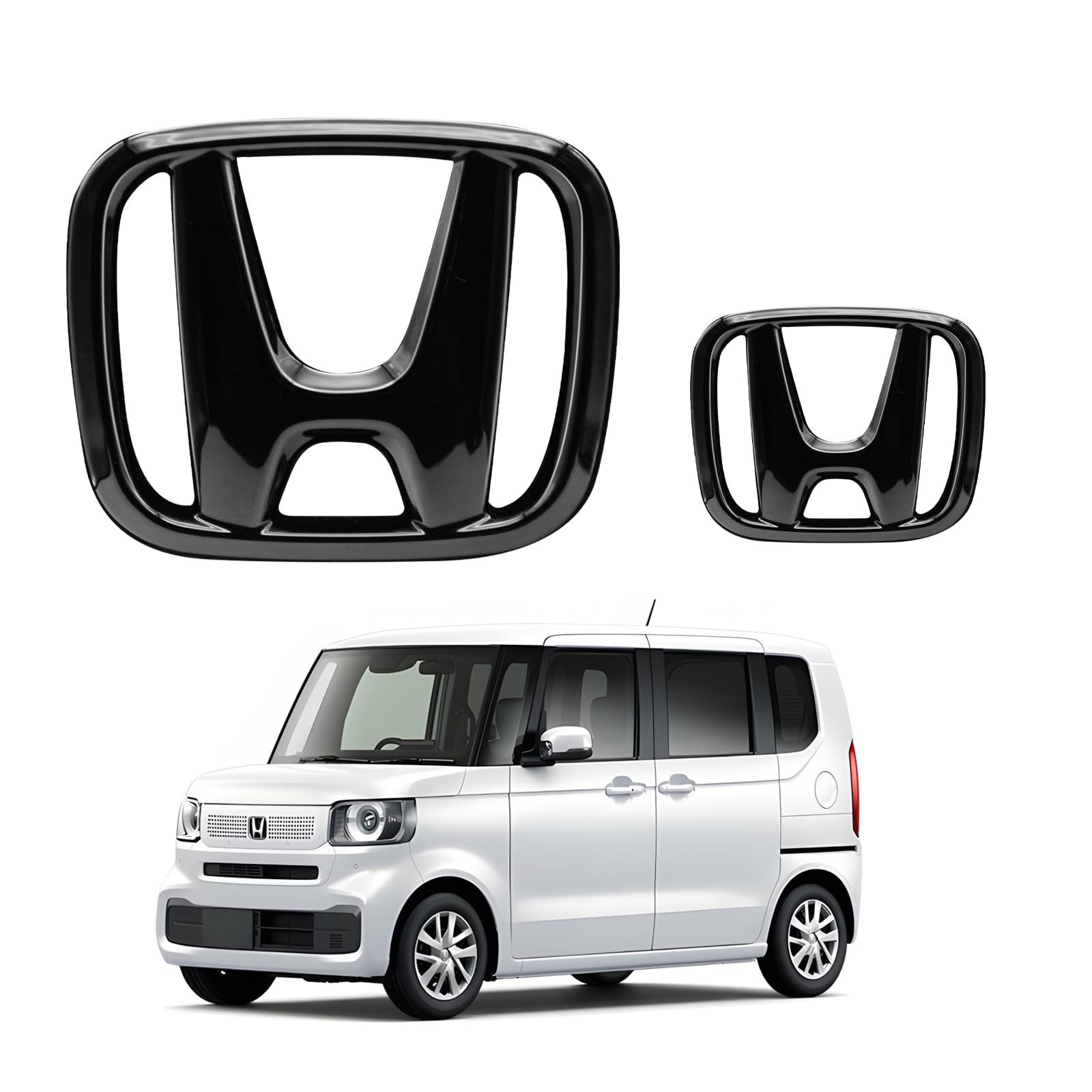 Amazon | NBOX専用エンブレム JF5/JF6型 N-BOXステッカー 2023年～現行 