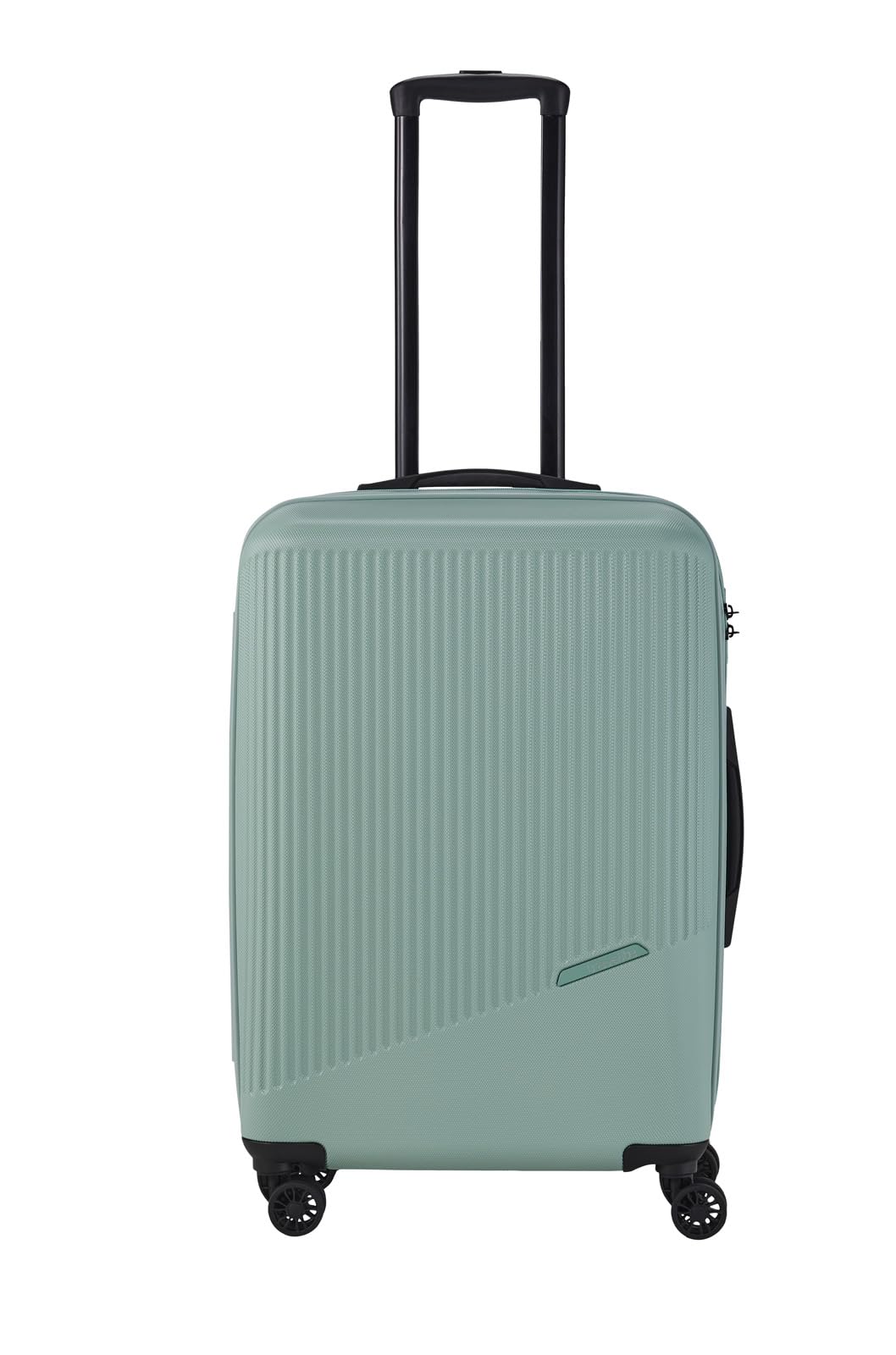 Travelite Zestaw walizek na 4 koła, 3-częściowy, rozmiary L/M/S, seria bagażowa Bali: ABS twarda obudowa na kółkach, miętowy, Trolley Größe M (67 cm), Twarda obudowa na kółkach z 4 kółkami