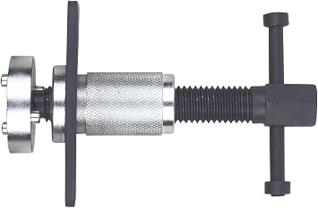 Neilsen CT2590 Disc Brake Piston Rewind Tool RH   3/8in Drive, Reaction Plate, Reversible Key   Compatible with Most Vehicle Calipers