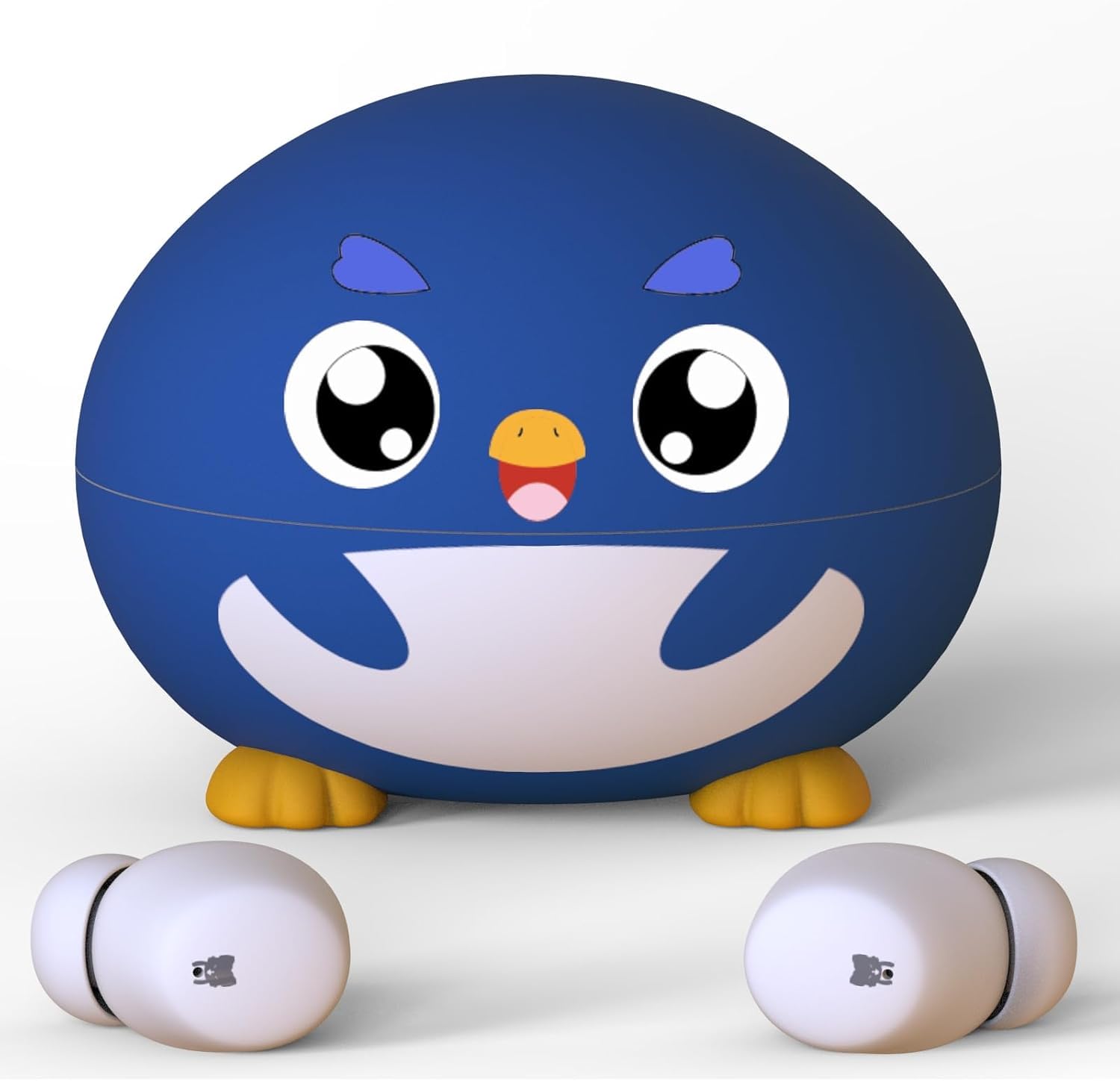 COOTIMOCK Kids Bluetooth Earbuds with Mic, 85dB Volume Limited, 30Hrs Playtime, IPX6 Waterproof, Touch Control, Kids Bluetooth Headphones for Small