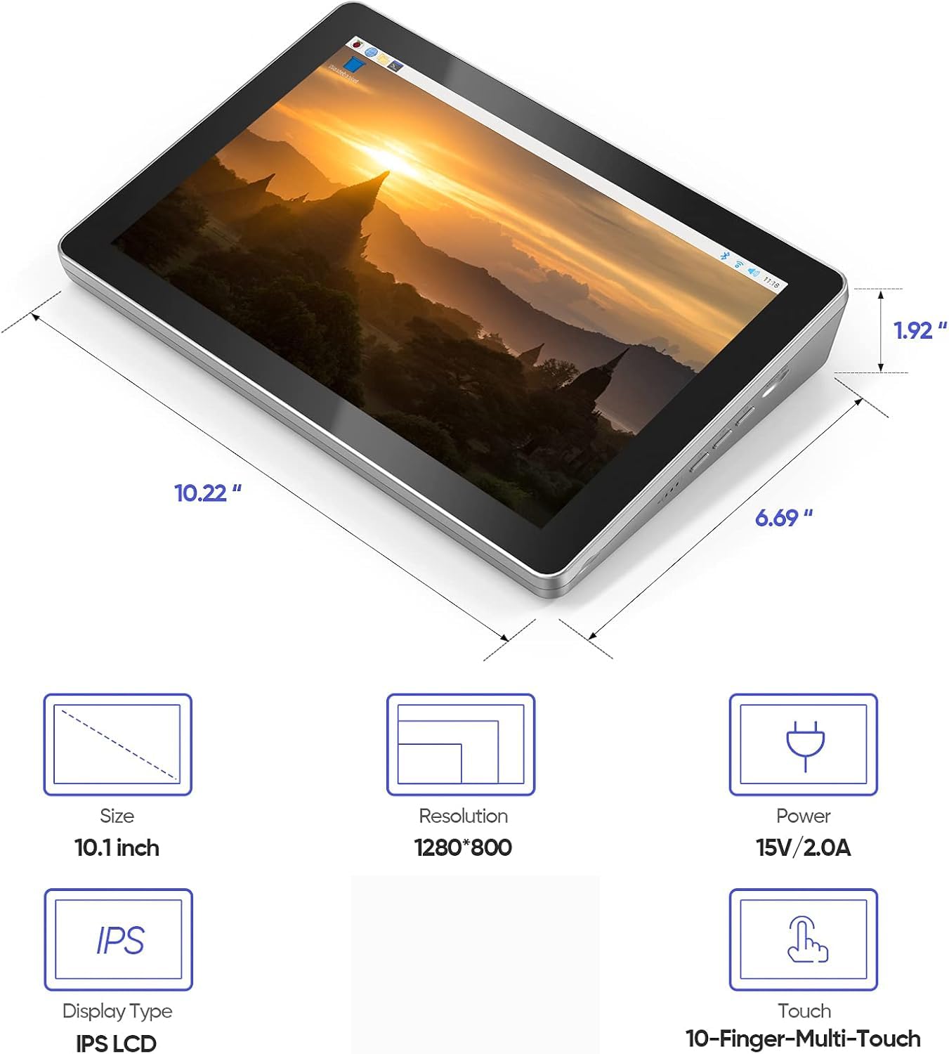 RasPad 3.0 Raspberry Piタブレット,10.1インチ SunFounder RasPad 3.0 - an All-in-One Tablet with 10.1
