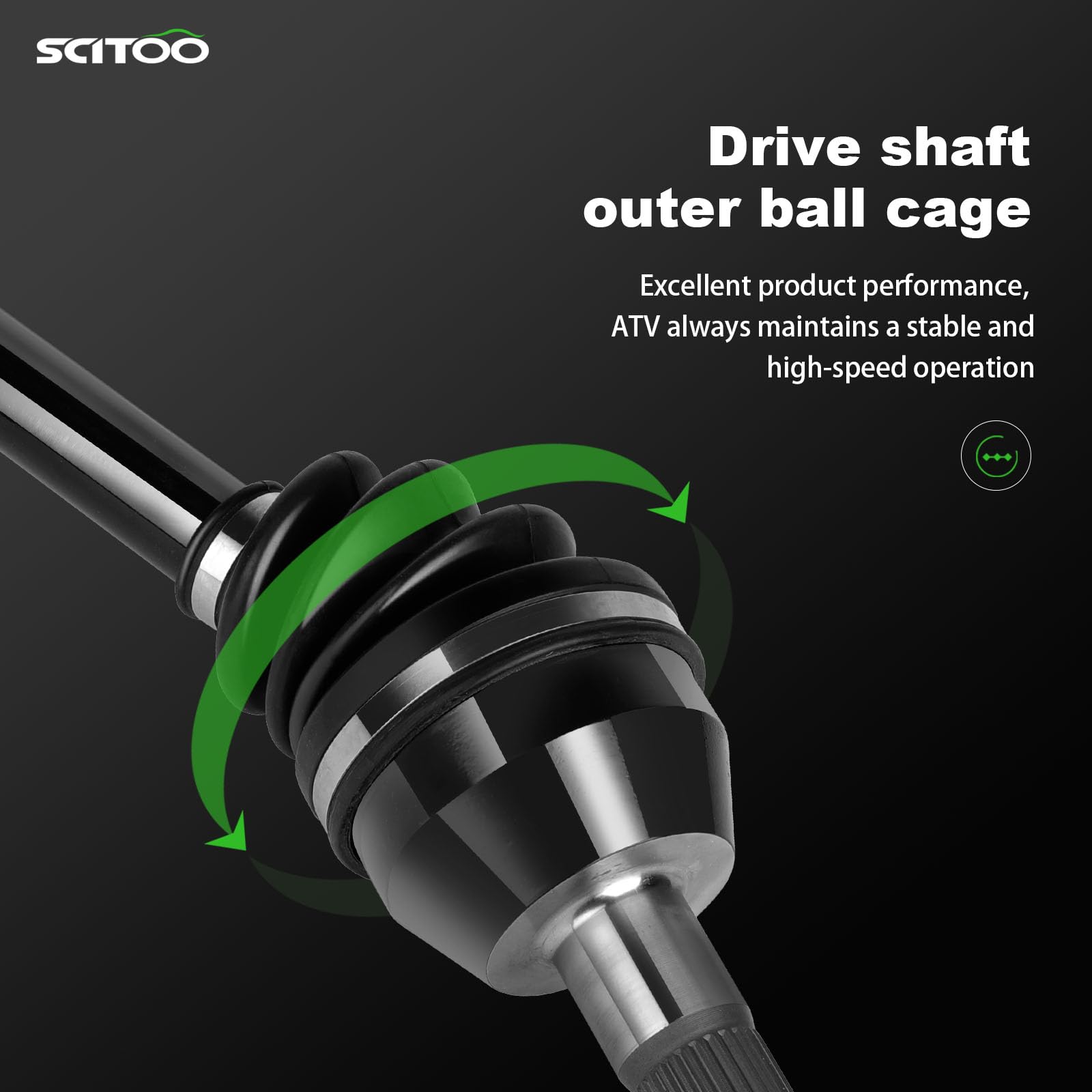 SCITOO Front Left Right CV Axle Fits For 1988-2000 For Honda