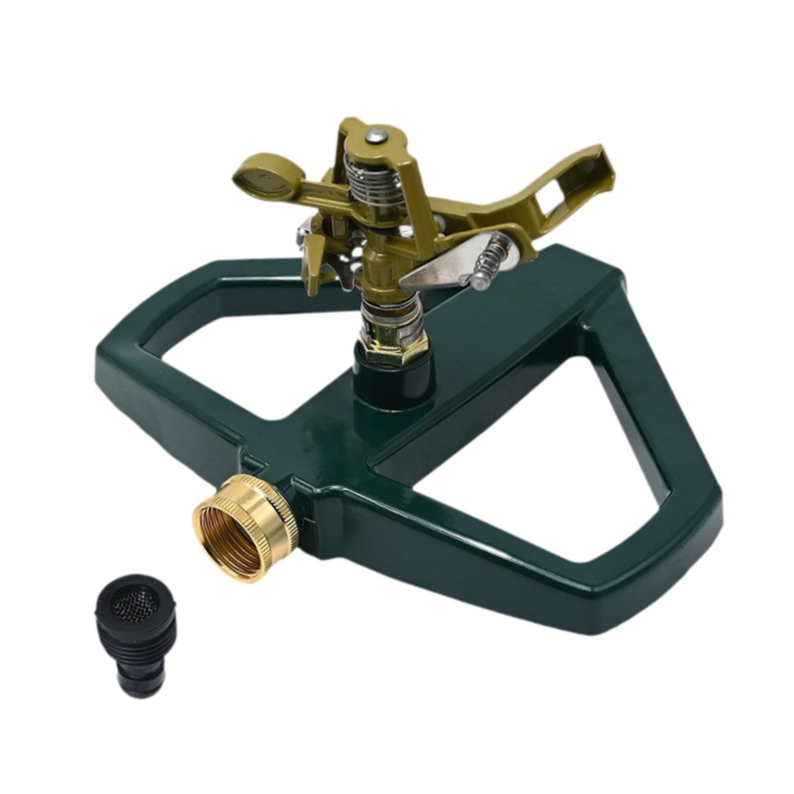 Sprinkler de tuyau d'eau de jardin rotatif pour irrigation de pelouse