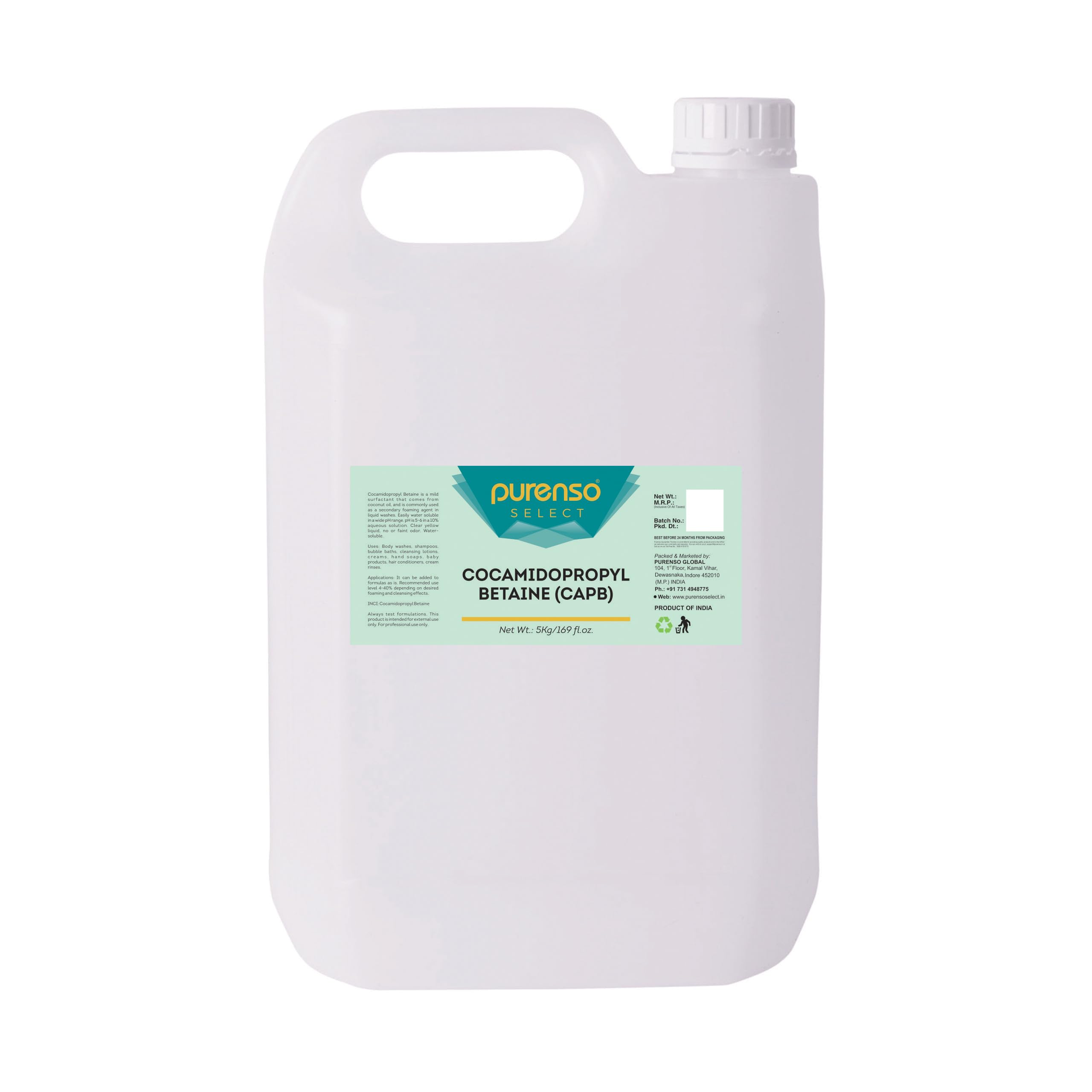 Purenso Select - Cocamidopropyl Betaine (CAPB), 5Kg-picture-27