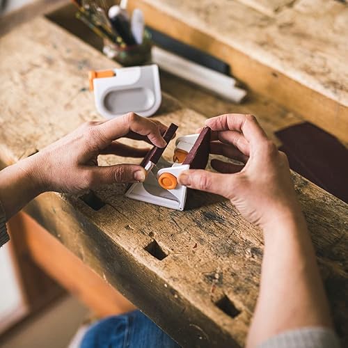 Miniatura 9 de Fiskars Bloque de lijado de bricolaje, grande, blancogris