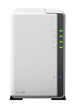Synology NAS 2ベイ DS223j ガイドブック付 HDD4TB3台 Synology シノロジー DiskStation 2ベイNASキット ガイドブック