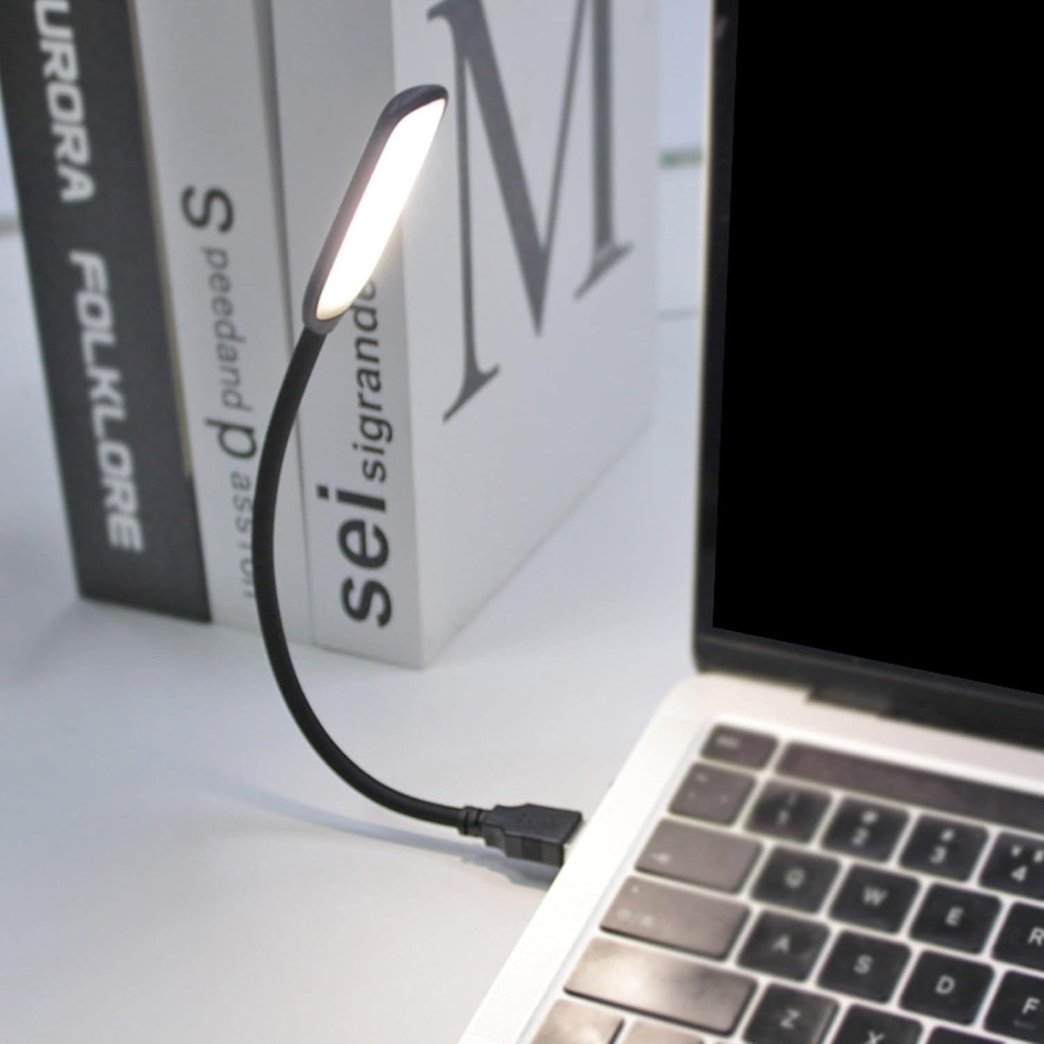 USB Plug Lamp Small Night Light Computer Mobile Power Charging Book LED Eye Protective LED Reading Light Rotatable