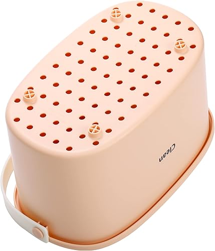 Miniatura 4 de Frcctre Paquete de 3 cestas de almacenamiento de plástico con asa organizador de ducha portátil organizador de contenedores de limpieza para baño