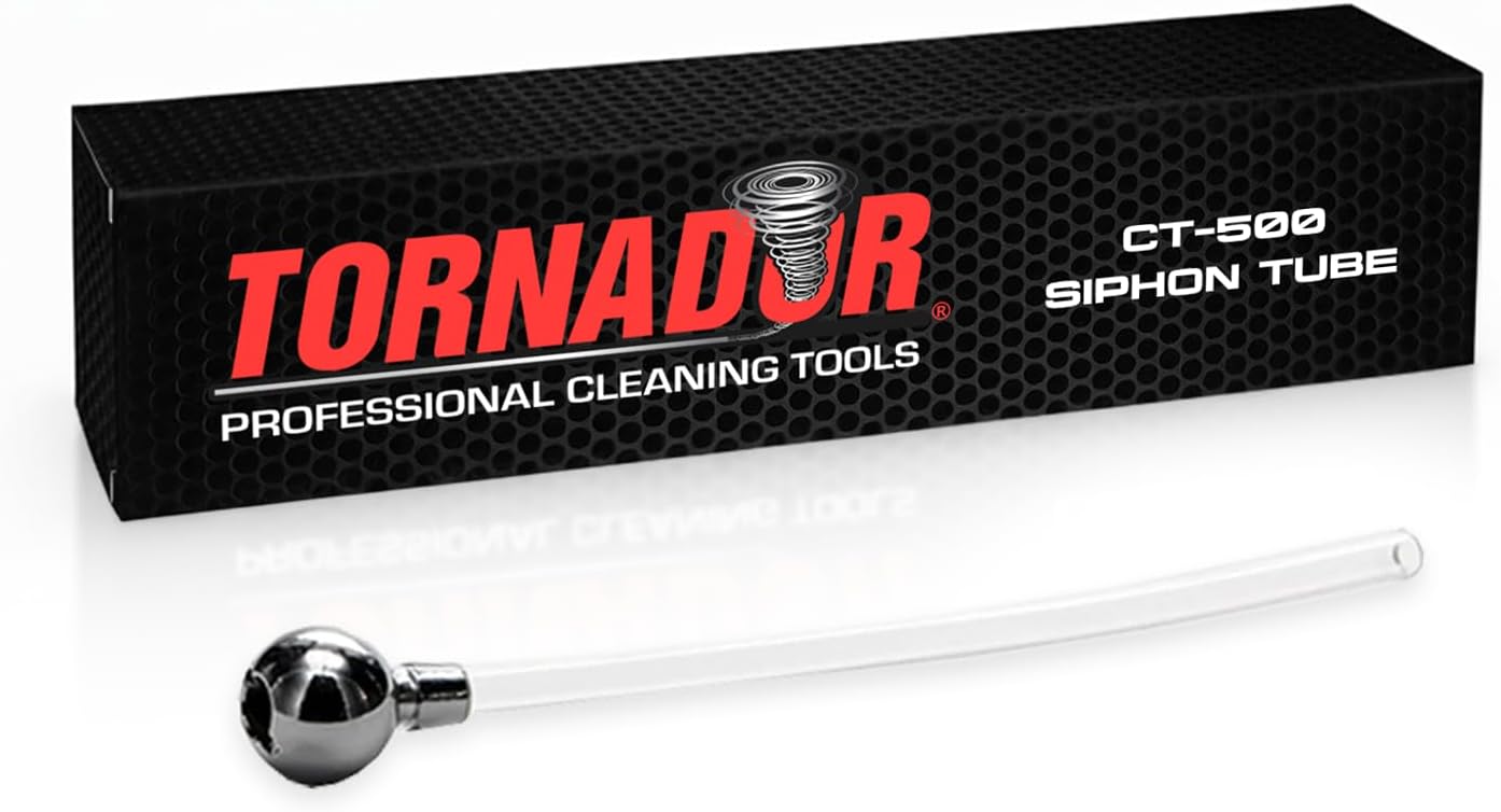 CT-500 Siphon Tube with Weighted Ball | Fits Z-010, Z-020, & Z-030 Tools | Multi-Angle Cleaning | Reliable Liquid Transfer | Durable Replacement for Car Detailing Pros