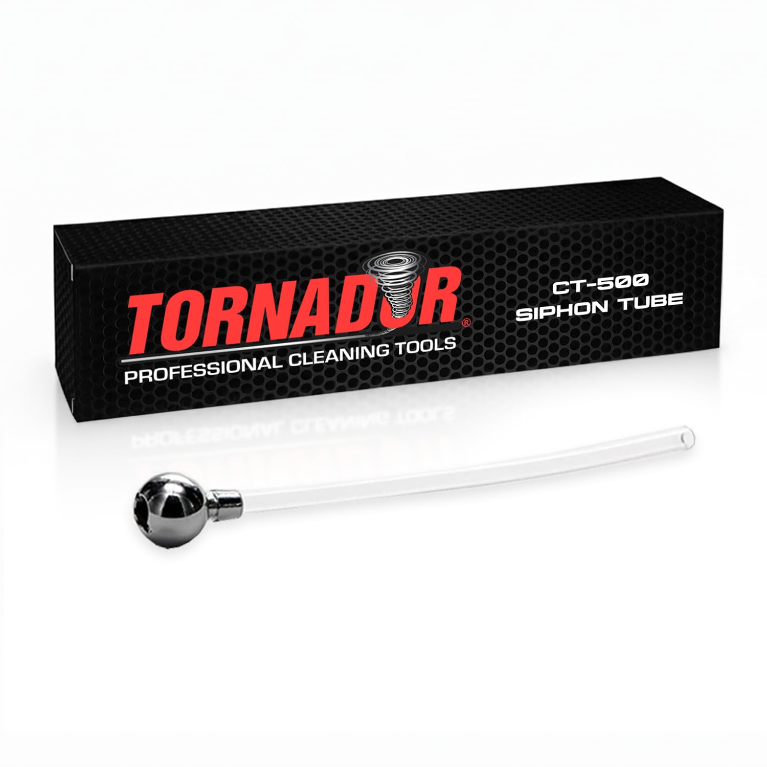 Tornador CT-500 Siphon Tube with Weighted Ball | Fits Z-010, Z-020, & Z-030 Tools | Multi-Angle Cleaning | Reliable Liquid Transfer | Durable Replacement for Car Detailing Pros