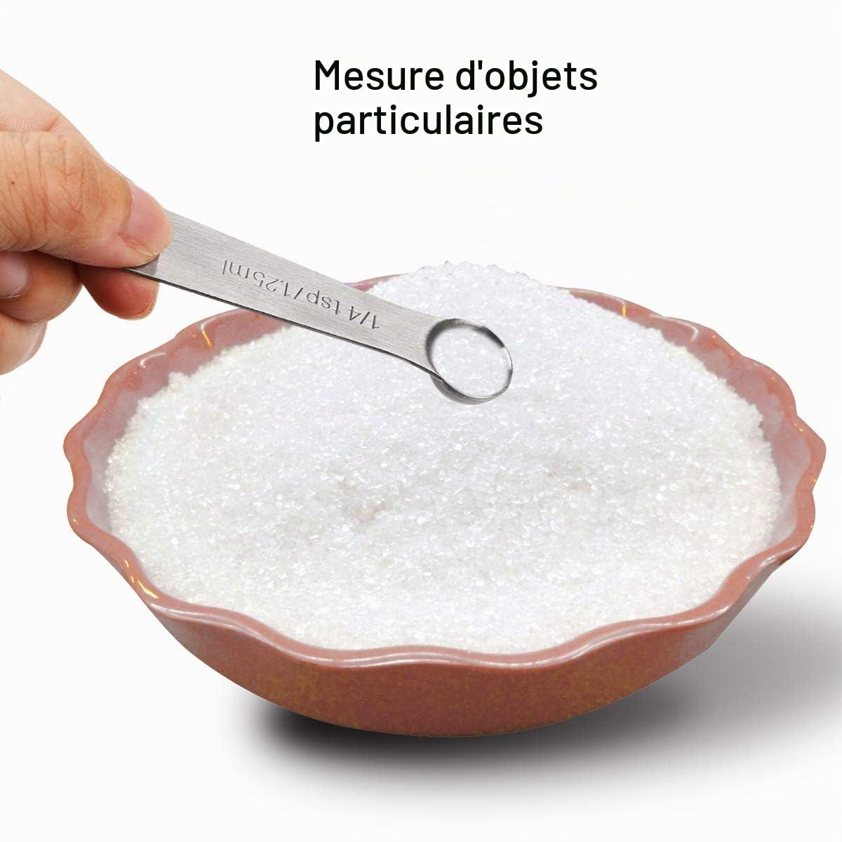 Vicloon Cuillères Doseuses en Acier Inoxydable Lot de 9 Cuillère Doseuse