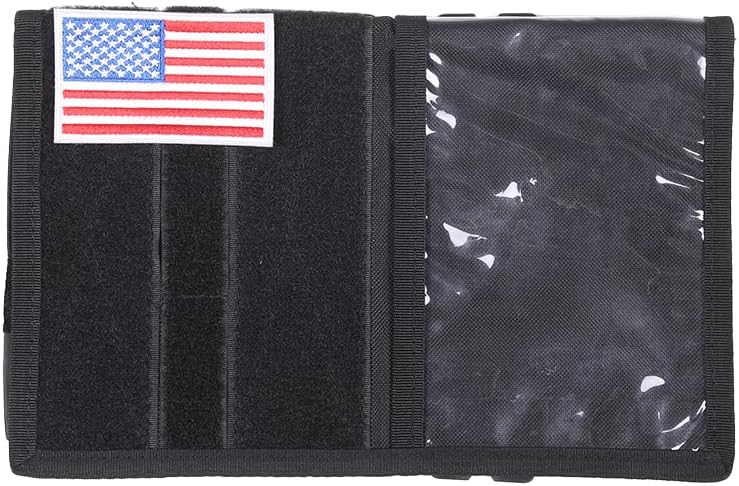 PIUGILH Car Sun Visor Organizer, Auto Interior Accessories Pocket Organizer Fit for Hummer H3 2005-2009 Storage Pouch Holder, with Transparent Card Bag