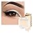 evpct Matte Nude Beige Mini Single Eyeshadow Palette, French Anilla Nude Natural Cream Matte Eye Shadow Palette Makeup Singles for Older Women Eyes, High Pigment Long Lasting Monochrome Eyeshadow