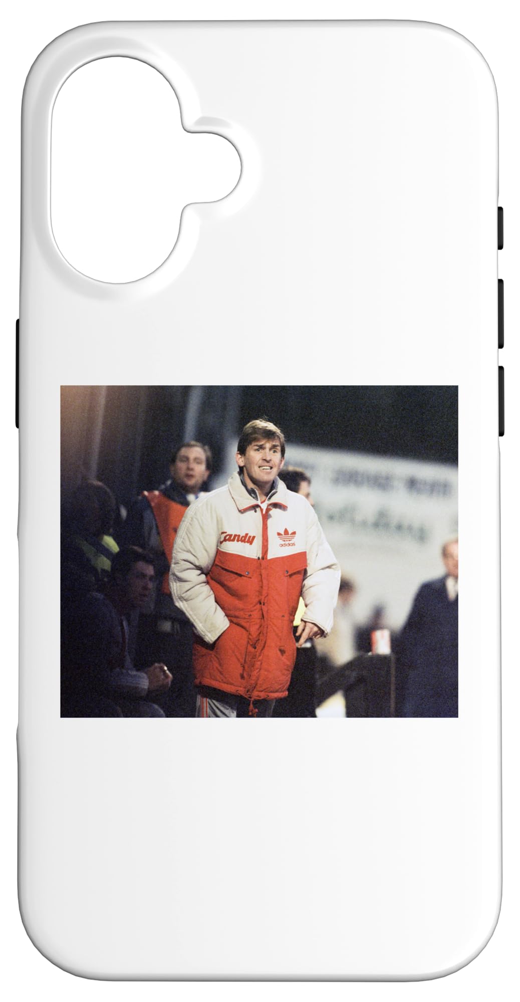 Kenny Dalglish Liverpool Manager 1990 World Cup Football Case for iPhone 16