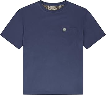 Mossy Oak Cottrell Camp Mens T-Shirts with Pocket | 100% Cotton, Pre-Shrunk & Peached Fabric with 2-Way Stretch Casual Shirt