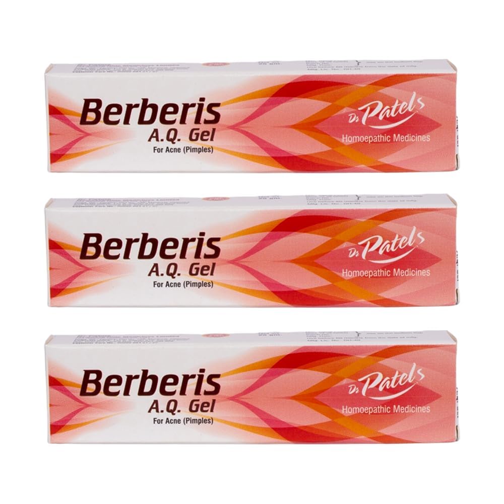 Dr Patel's Homeopathic Berberis A.Q. Gel - 25gms (Pack of 3)