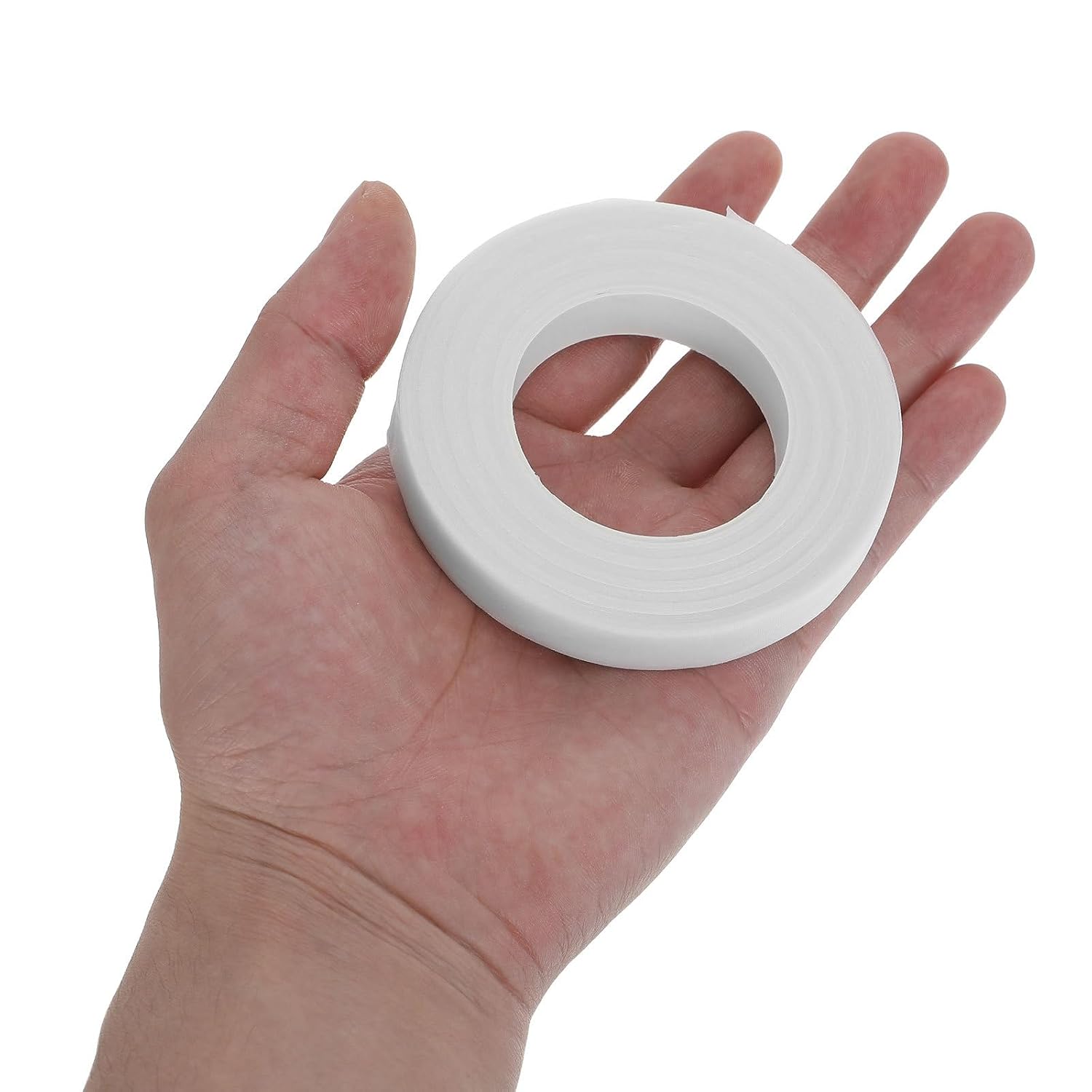 12pcs Bouquet Wrapping Tape: 30 Yard Floral Craft Tape for Stem and Vase Securing - Garden Plant Wreath Making Supplies for Boutonniere Arrangements White