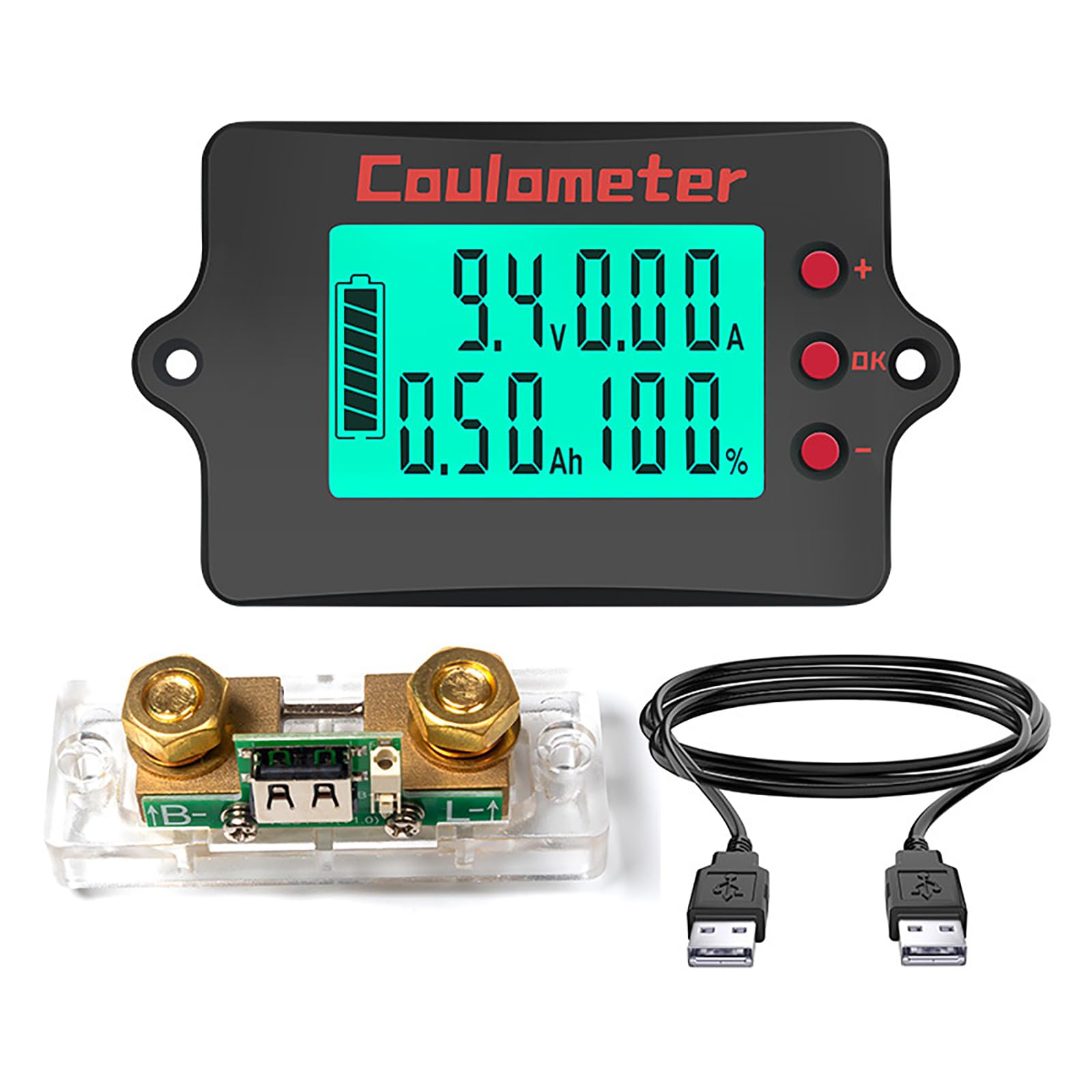 Indoor Power Multimeter for Measuring Voltages & Current High Precisions Voltages Meter Power Energy Meter Easy to Carry Current Multimeter
