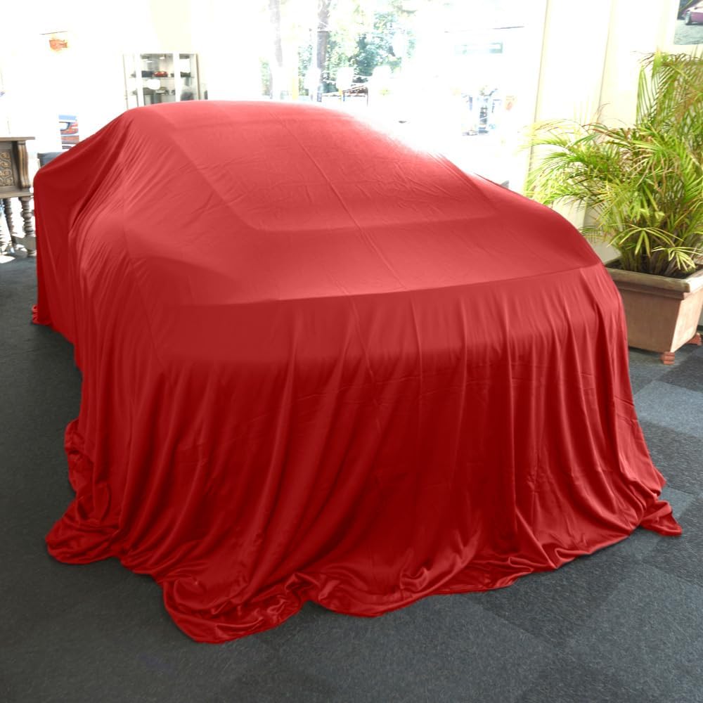 Showroom Reveal Car Cover - Medium Size (Red)