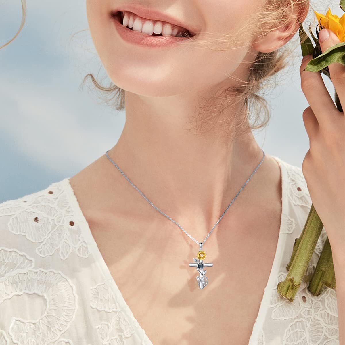 Dorunmo Personalized Memorial Gifts Necklace for Loss of Dogs/Cats/PetsLoved Ones/ 925 Sterling Silver Necklace Sympathy Gifts for Women Men Pets Animal Loss Necklaces Remembrance Gift