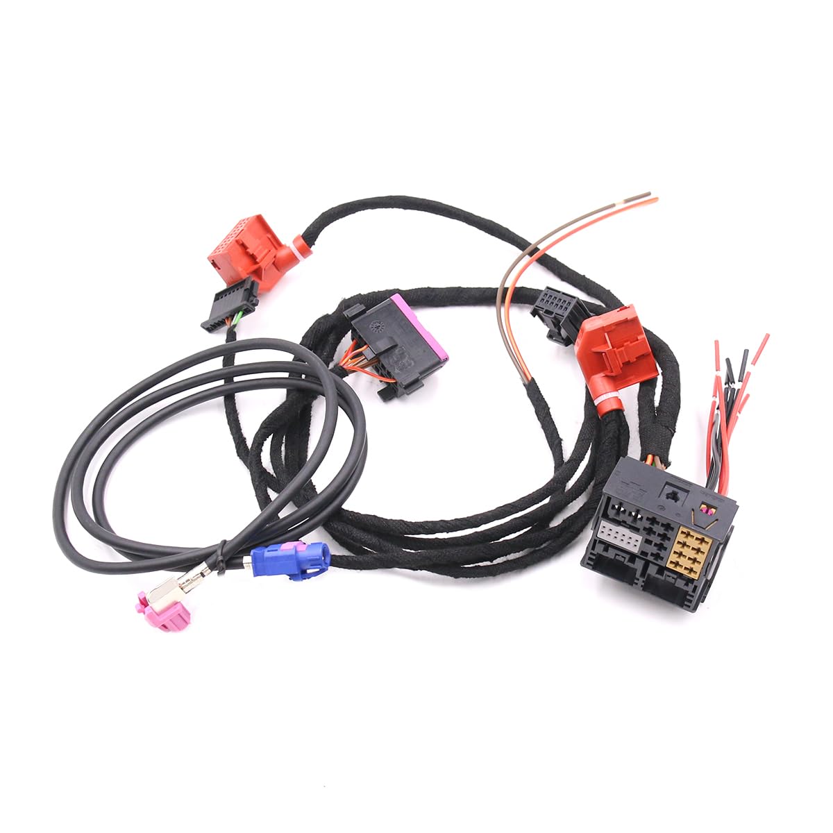 for VW CAR MQB for Audi MIB 2 PRO Display Screen Radio Unit Test Code Tools Tool Platform - (Color Name: NO Power ECU)