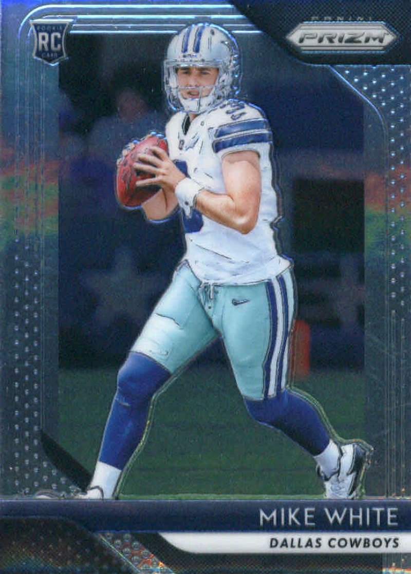 Amazon.com: 2018 Panini Prizm Football #239 Mike White Rookie RC Rookie  Dallas Cowboys Official NFL Trading Card : Collectibles & Fine Art